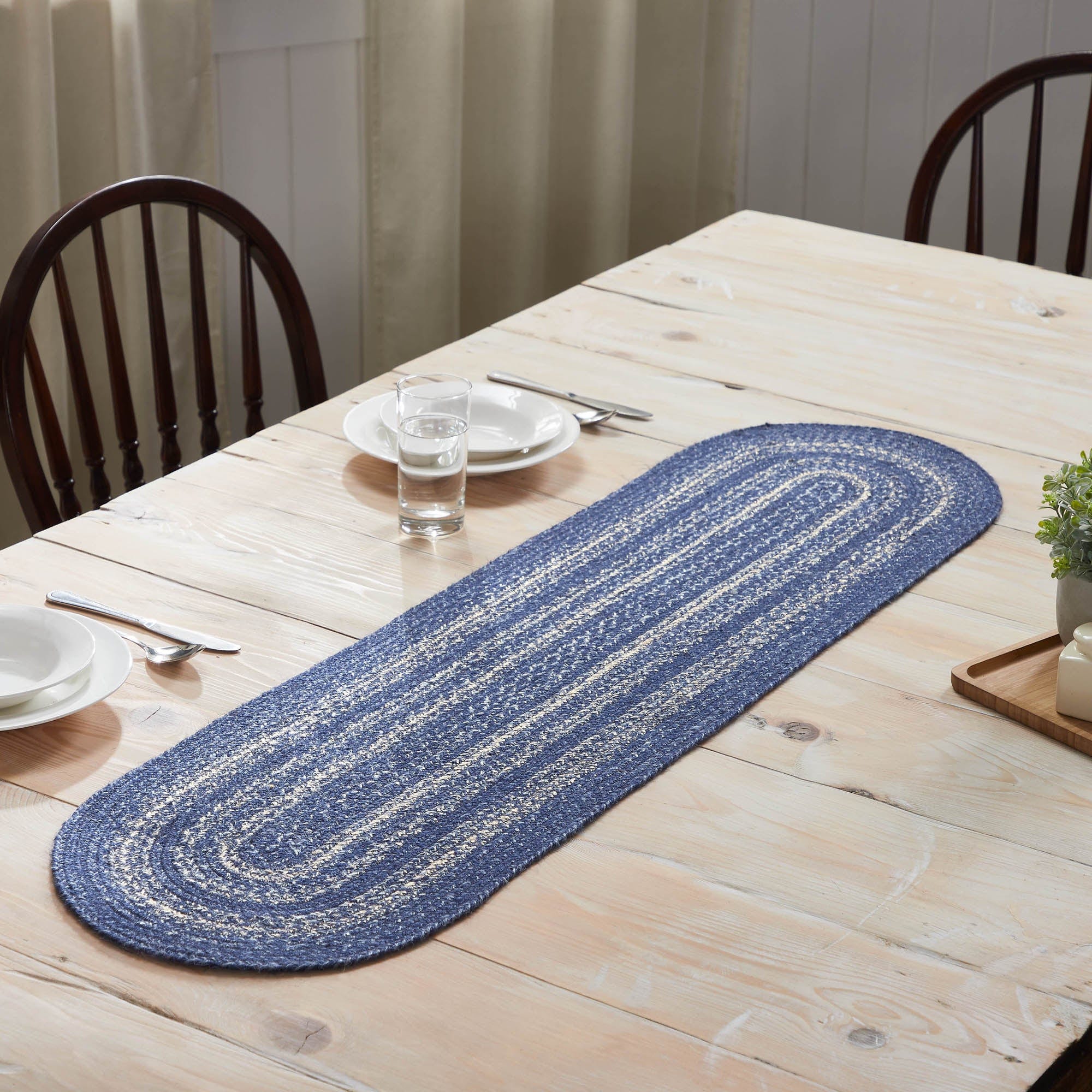 Great Falls Oval Table Runner