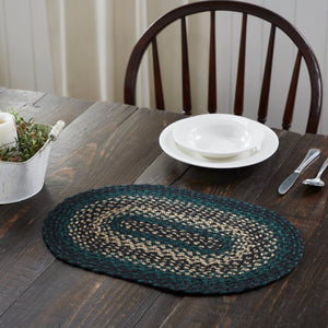 Pine Grove Braided Jute Placemat Set of 6