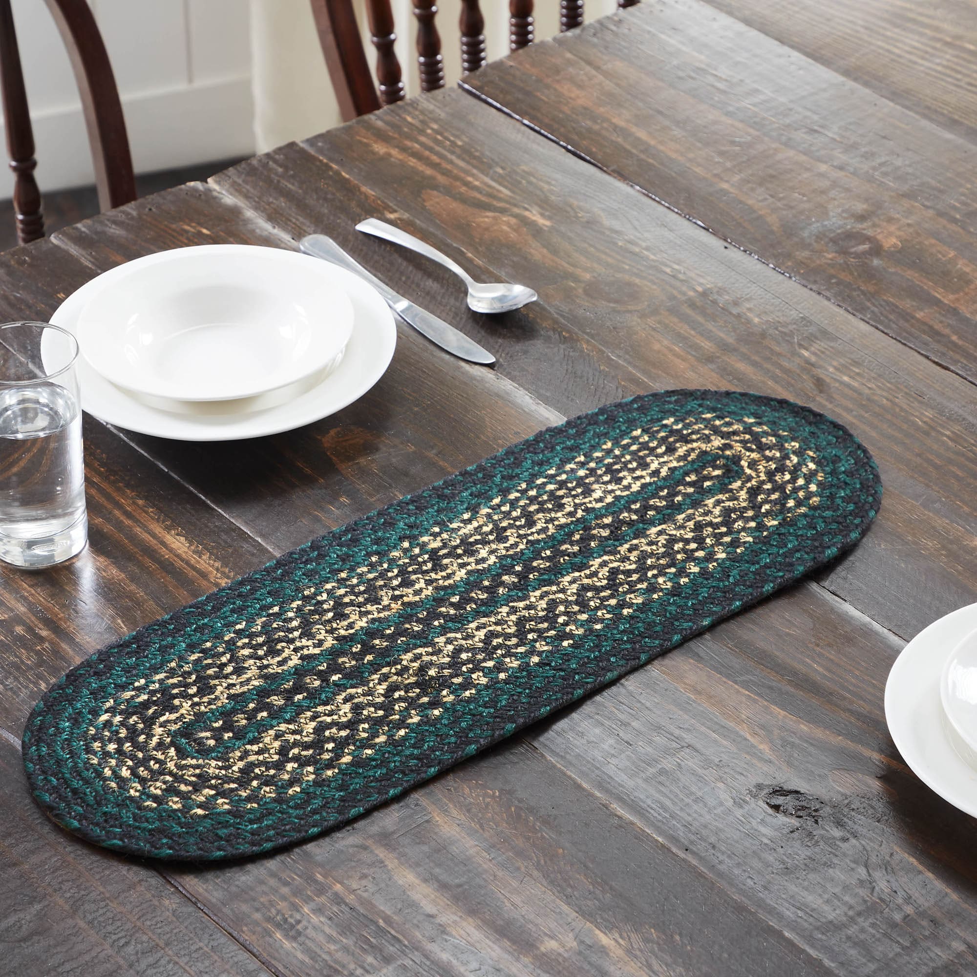 Pine Grove Jute Table Runner