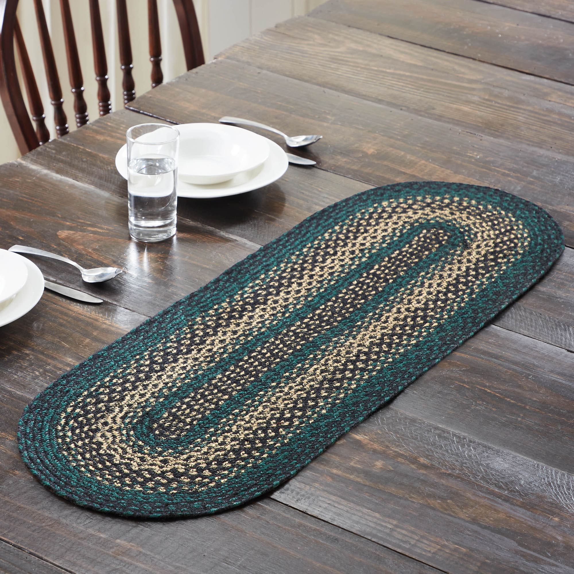 Pine Grove Jute Table Runner