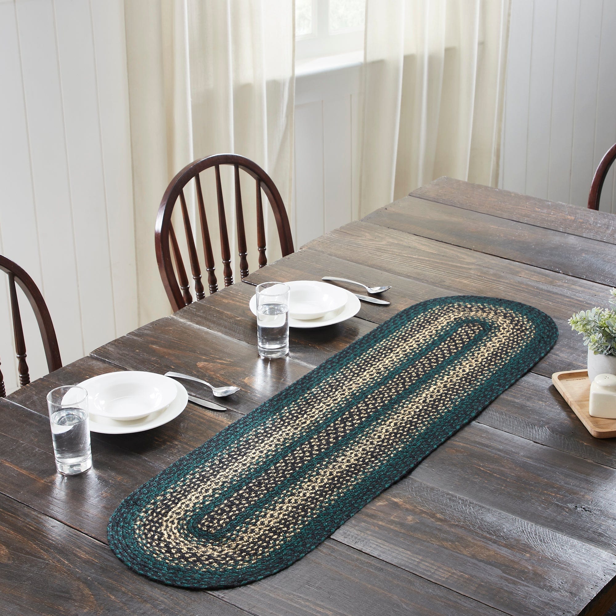 Pine Grove Jute Table Runner