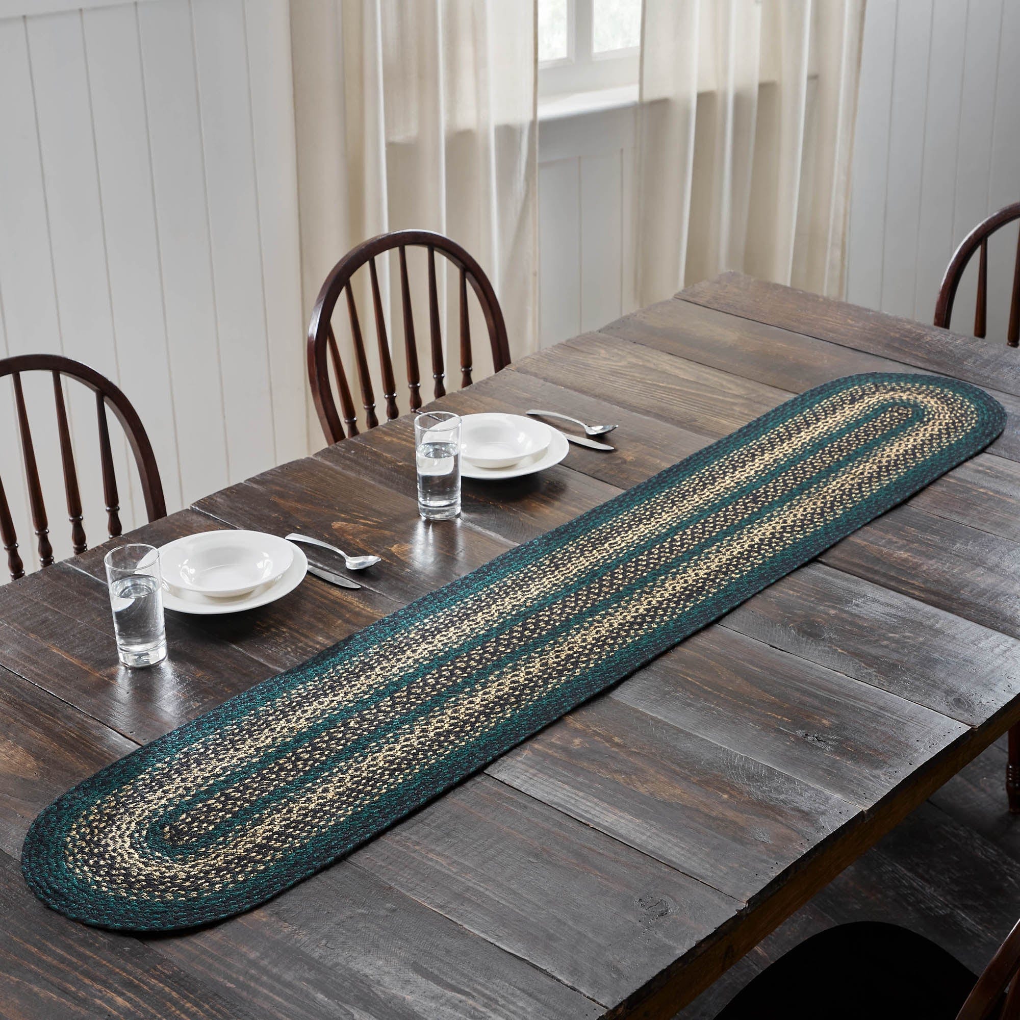 Pine Grove Jute Table Runner