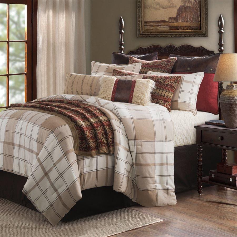 HiEnd Accents Lodge Fair Isle Knit Throw