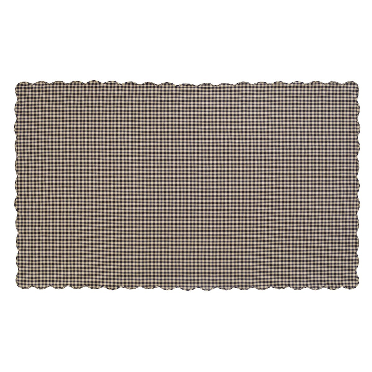 Navy Check Rectangle Tablecloth