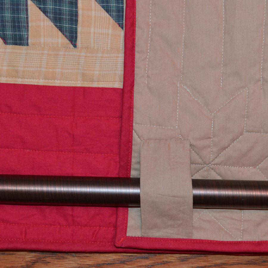 Treasured Star Mini Quilt - Table Topper / Wall Hanging