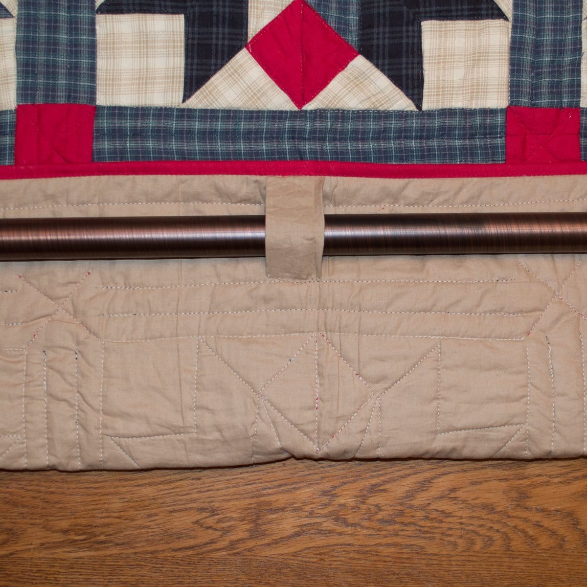 Patriot Star Mini Quilt - Table Topper / Wall Hanging