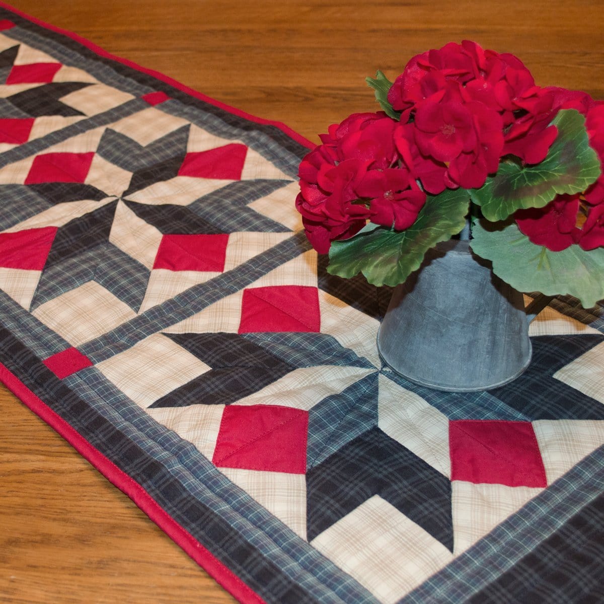 Patriot Star Table Runner