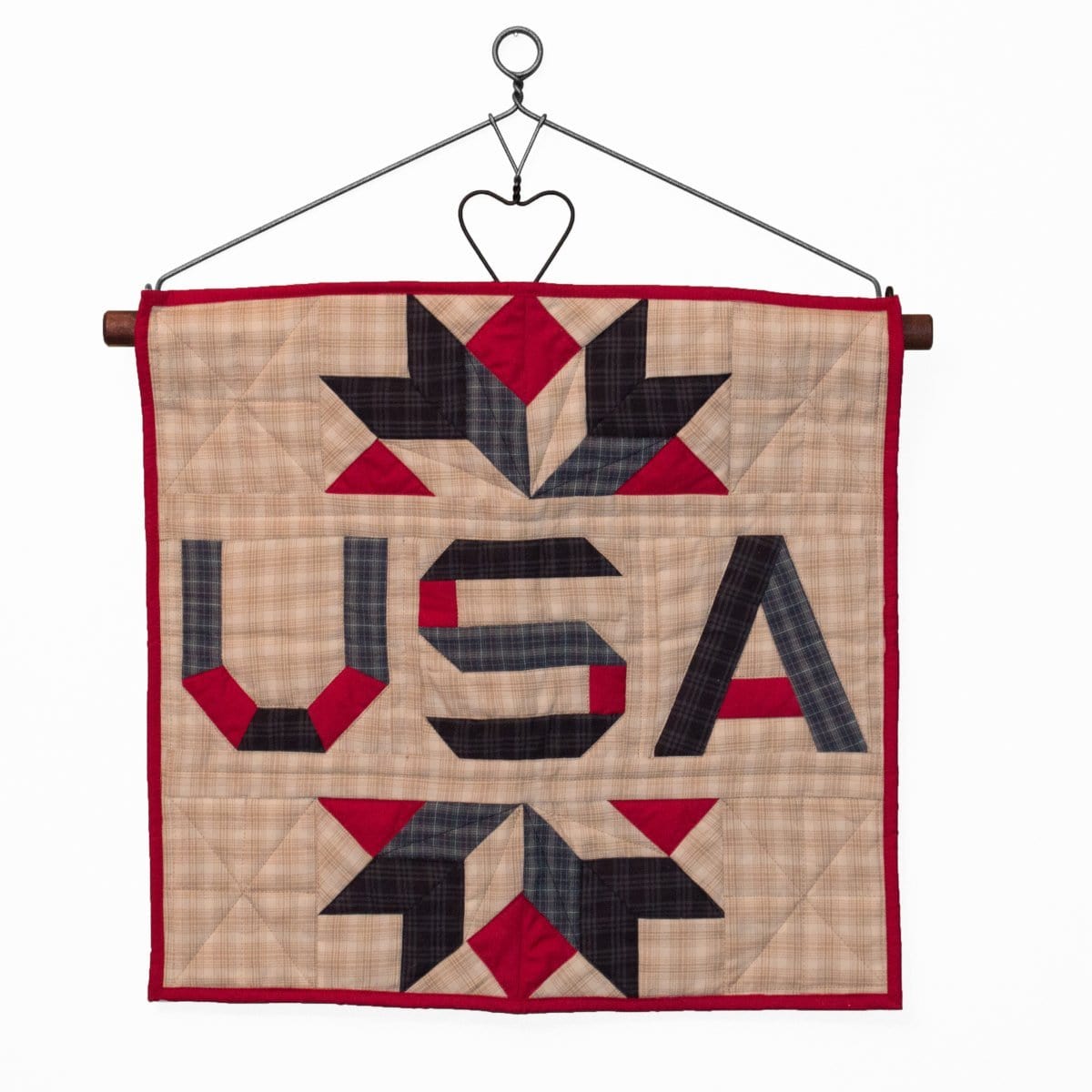 Patriot Star USA Quilt Block