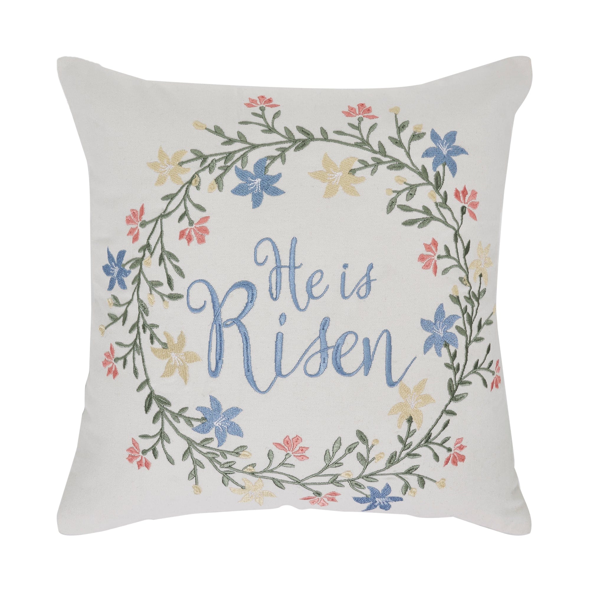 He is Risen Easter Pillow