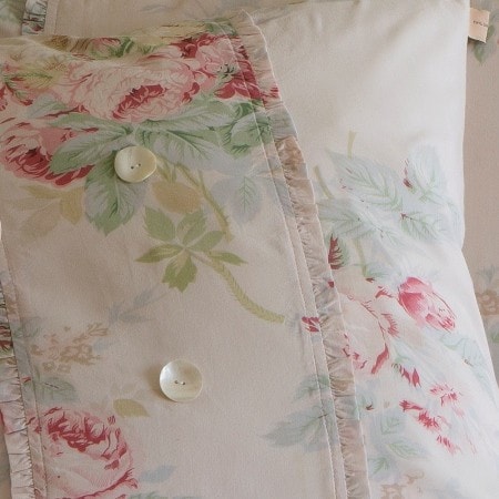 Pink Shore Rose Duvet Cover