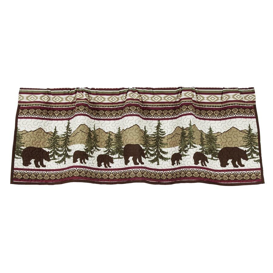 Bear Trail Valance