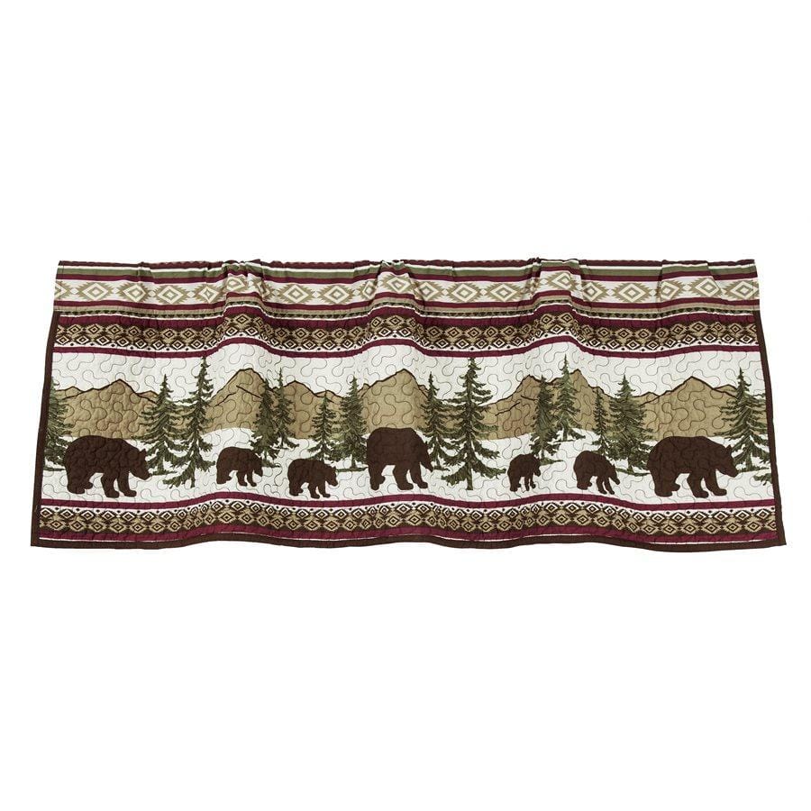 Bear Trail Valance