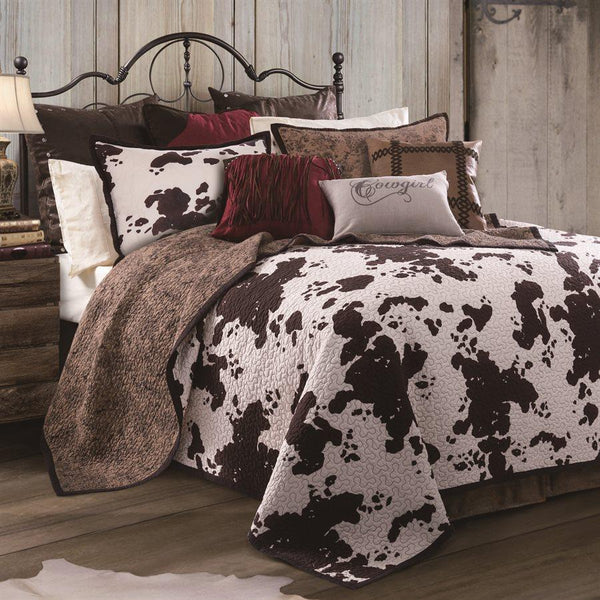 Elsa Cowhide Collection - Retro Barn Country Linens