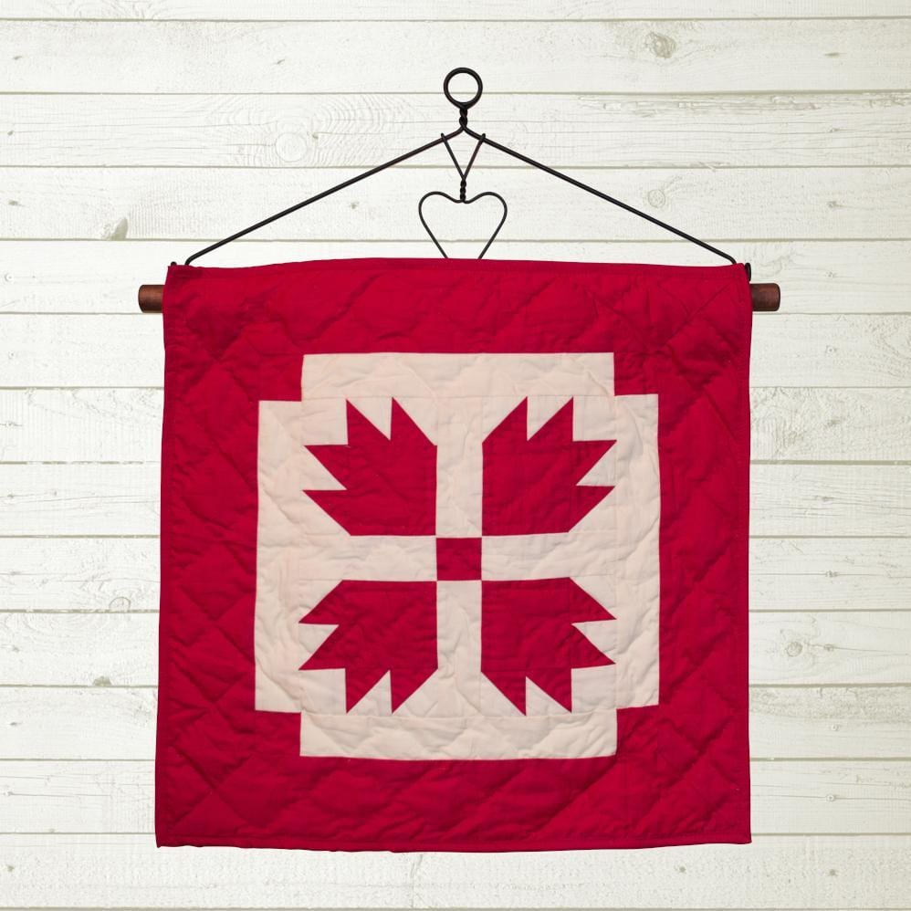 Red Bear's Paw Quilt Block