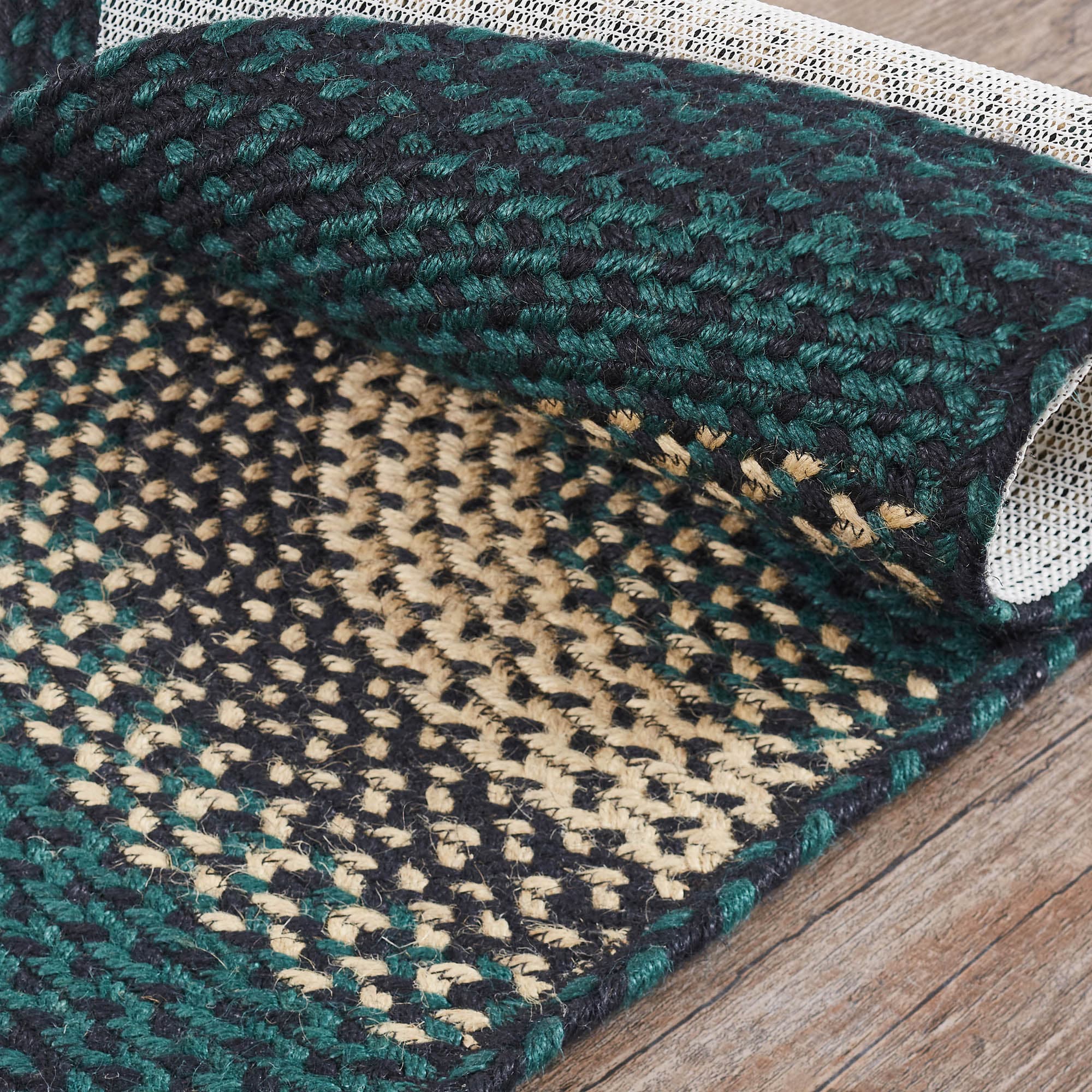 Half Rugs Pine Grove Half Circle Rug - Retro Barn Country Linens