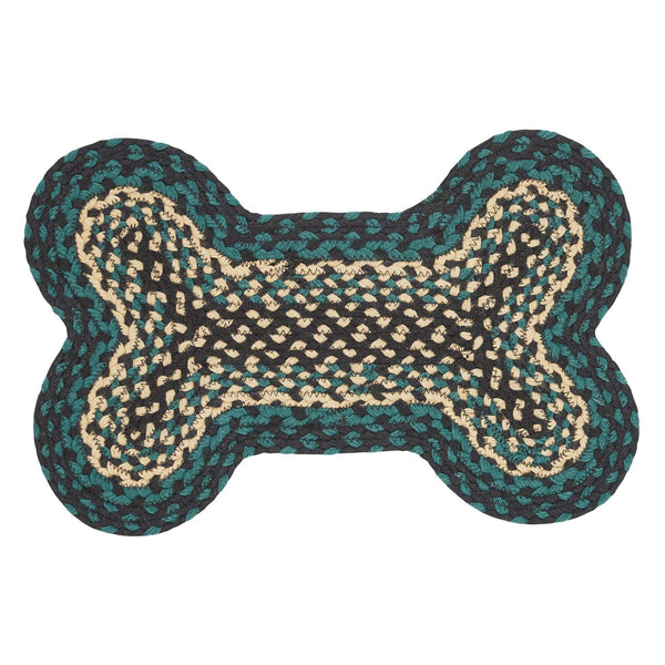Pine Grove Dog Bone Placemat Rug - Retro Barn Country Linens