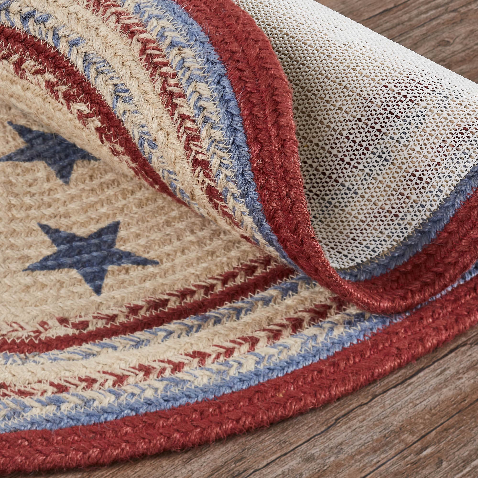 Celebration Jute Oval Rug w/ Pad