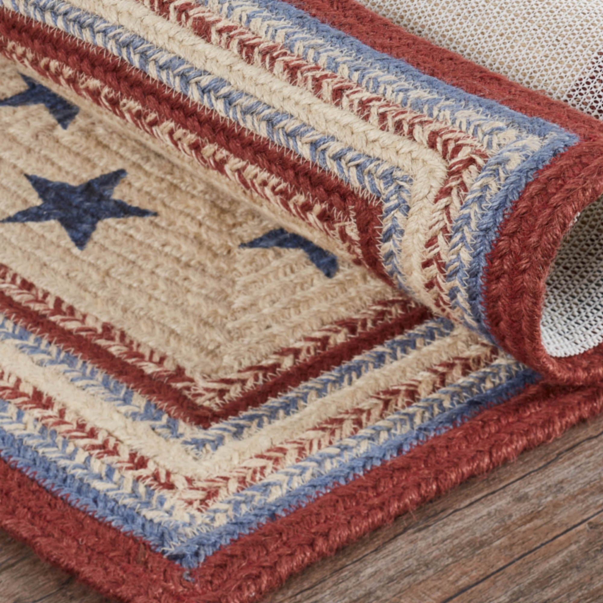 Celebration Jute Rectangle Rug w/ Pad