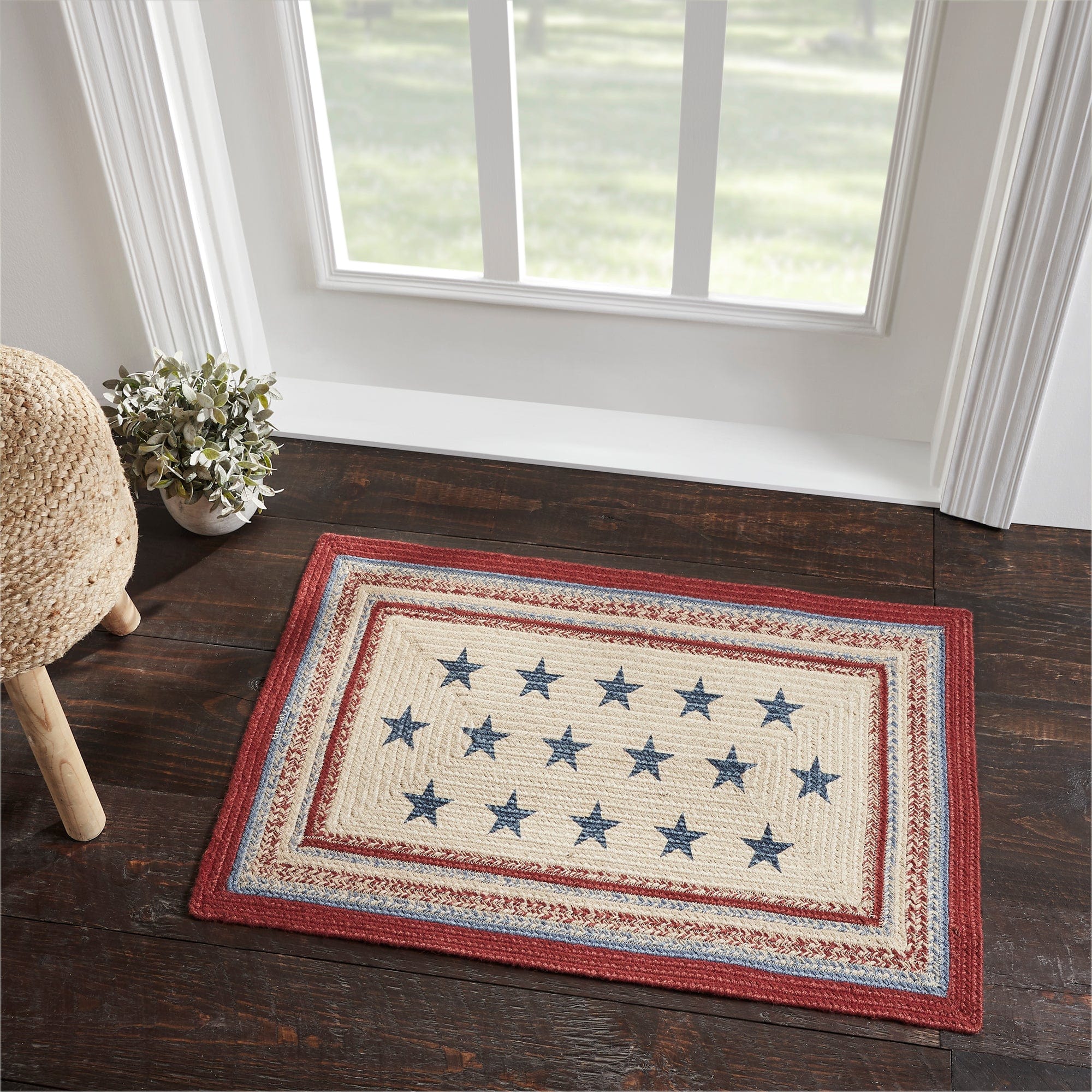 Celebration Jute Rectangle Rug w/ Pad