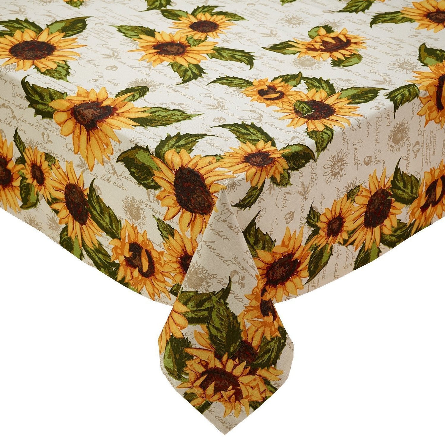 Rustic Cloth Tablecloth Rustic Sunflower Tablecloth - Retro Barn Country Linens