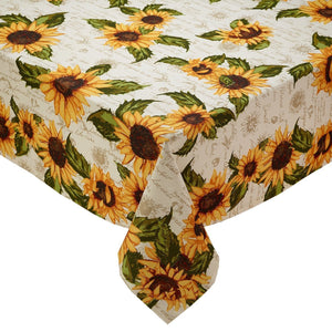 Rustic Sunflower Tablecloth