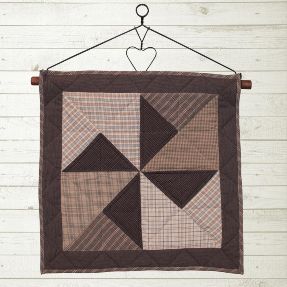 Summer Fieldstone Windmill Quilt Block