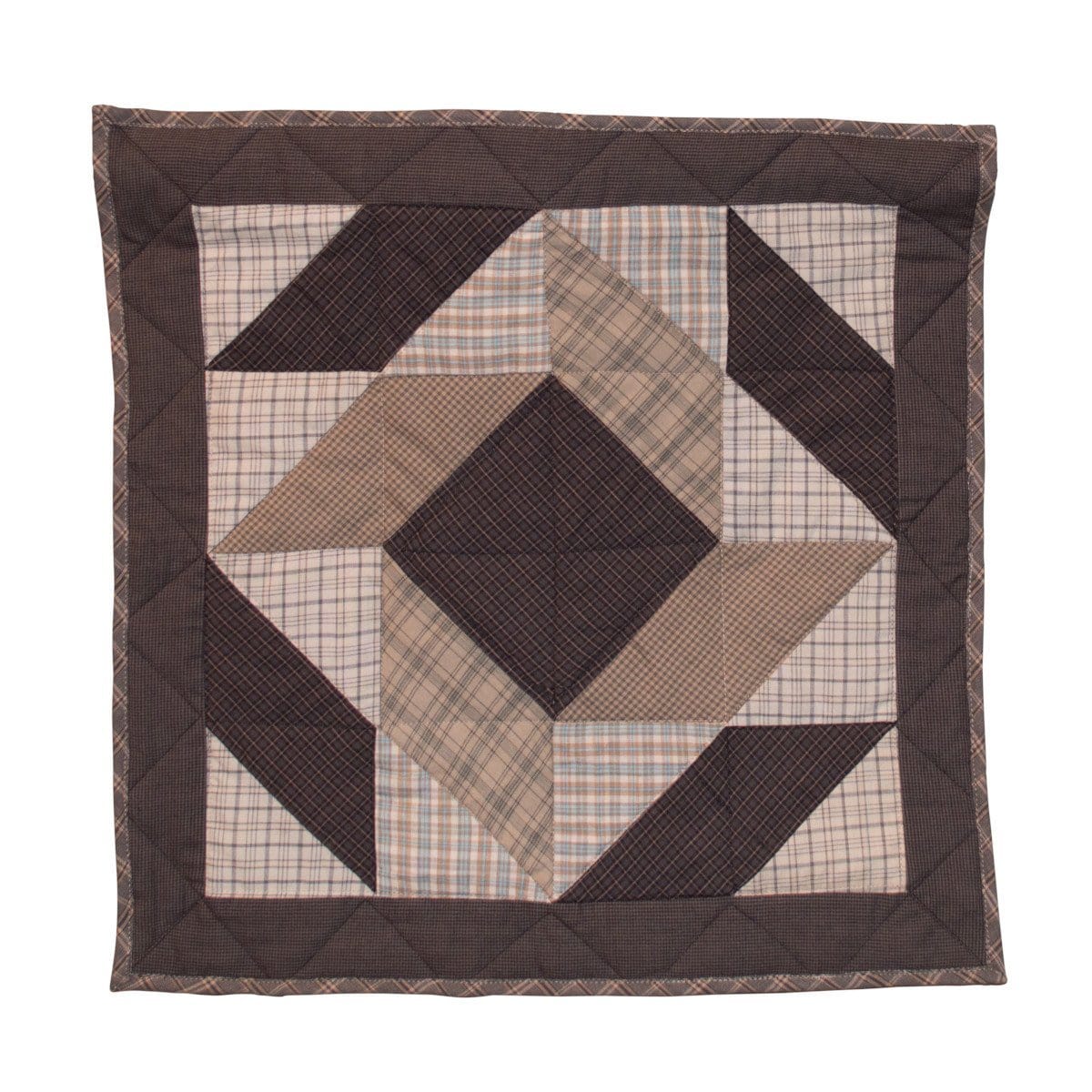 Summer Fieldstone Crazy Square Quilt Block
