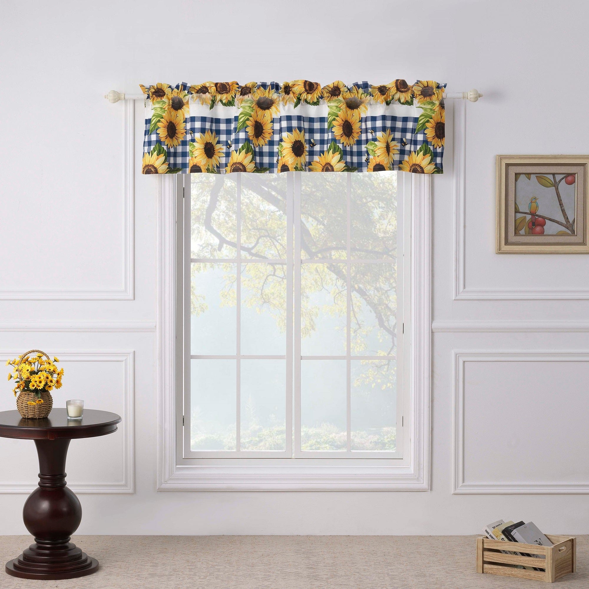 Sunflower Window Valance