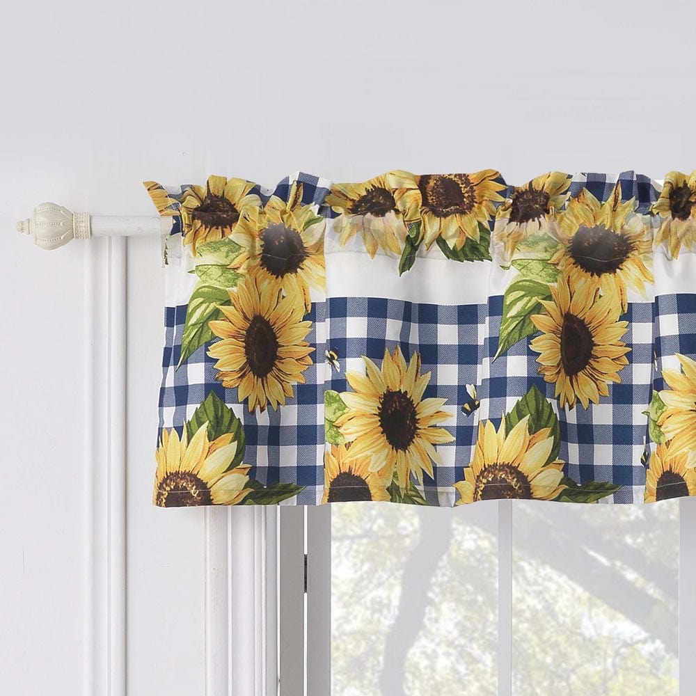 Sunflower Window Valance