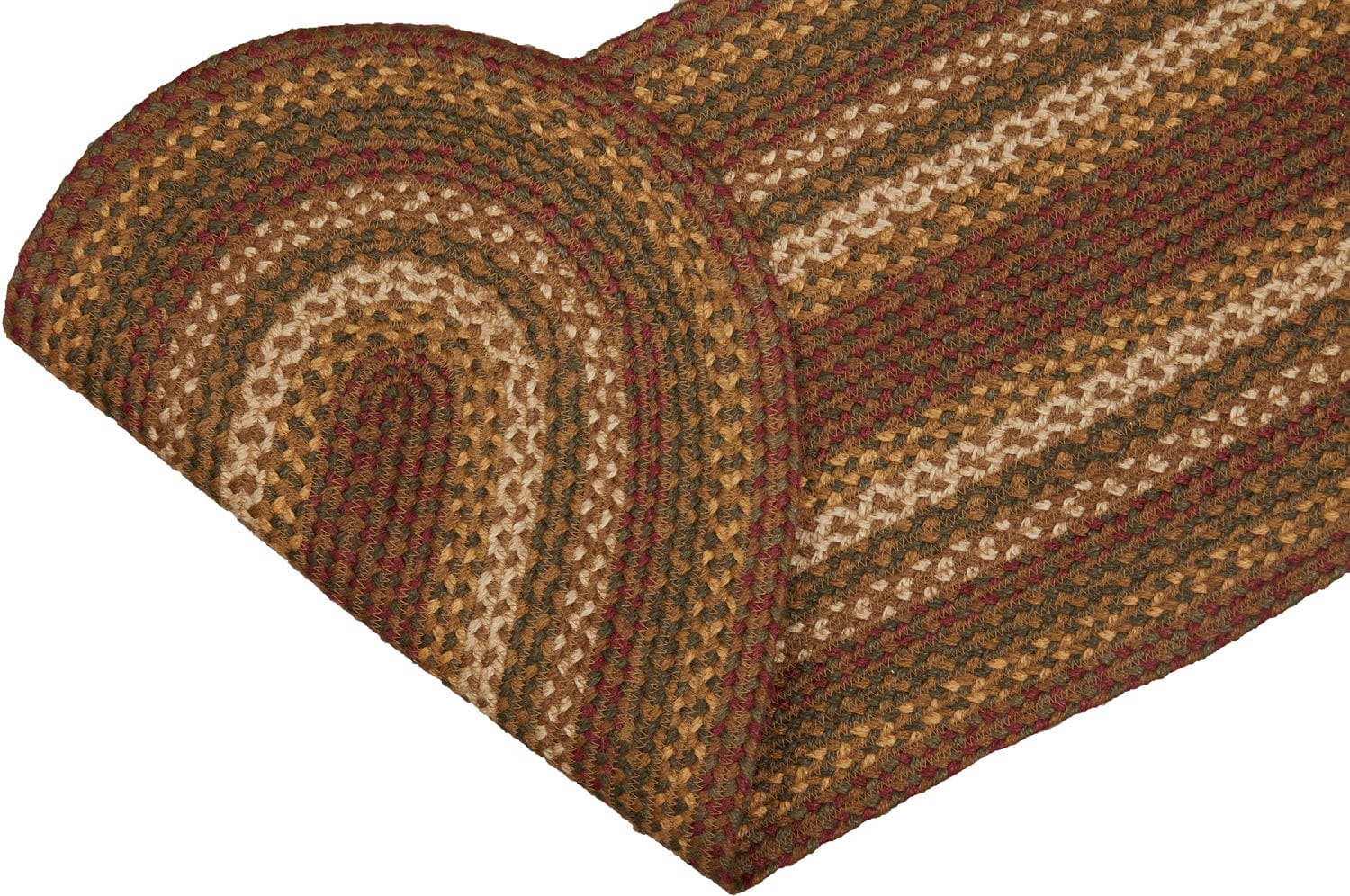 VHC Brands Tea Cabin Braided Jute Table Runner - Thumbnail 5