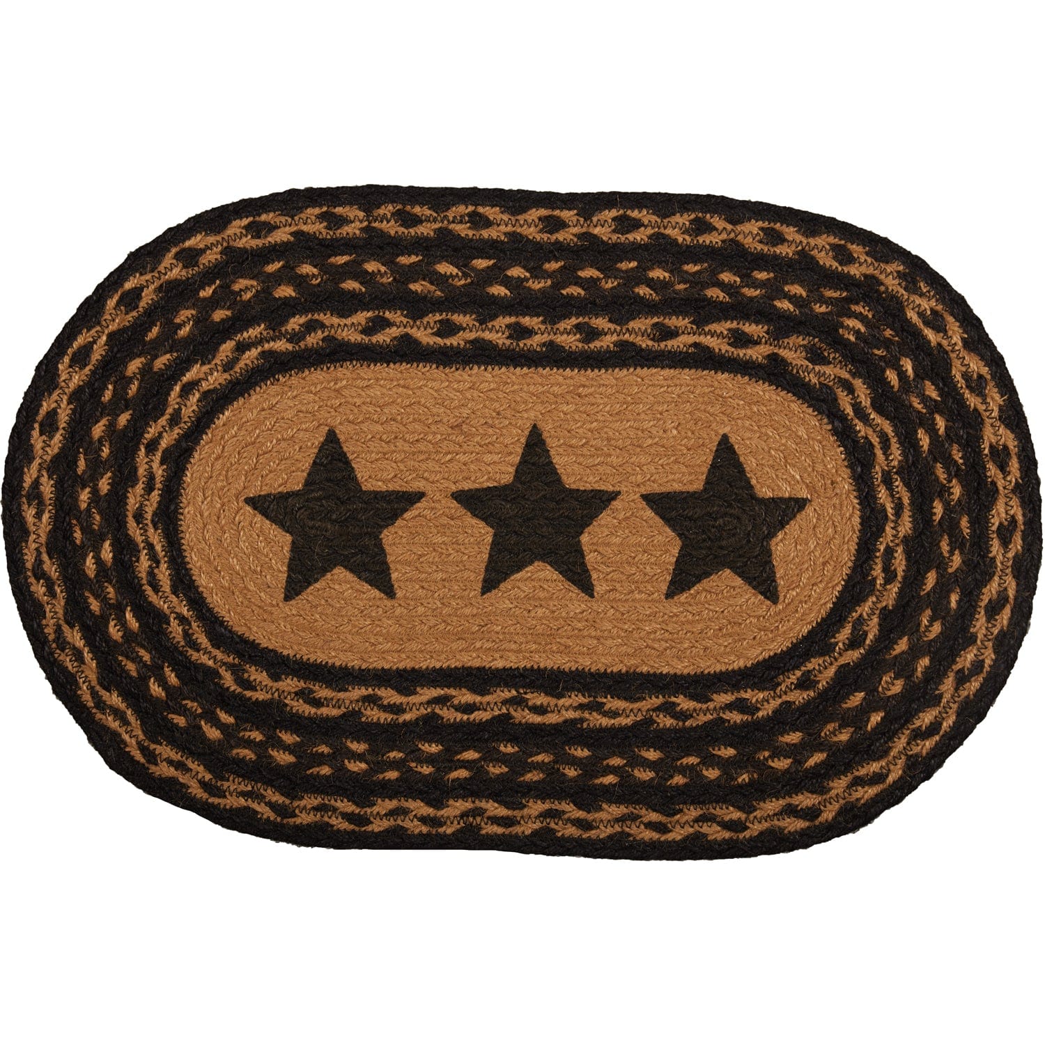 Farmhouse Star Jute Placemat Set of 6