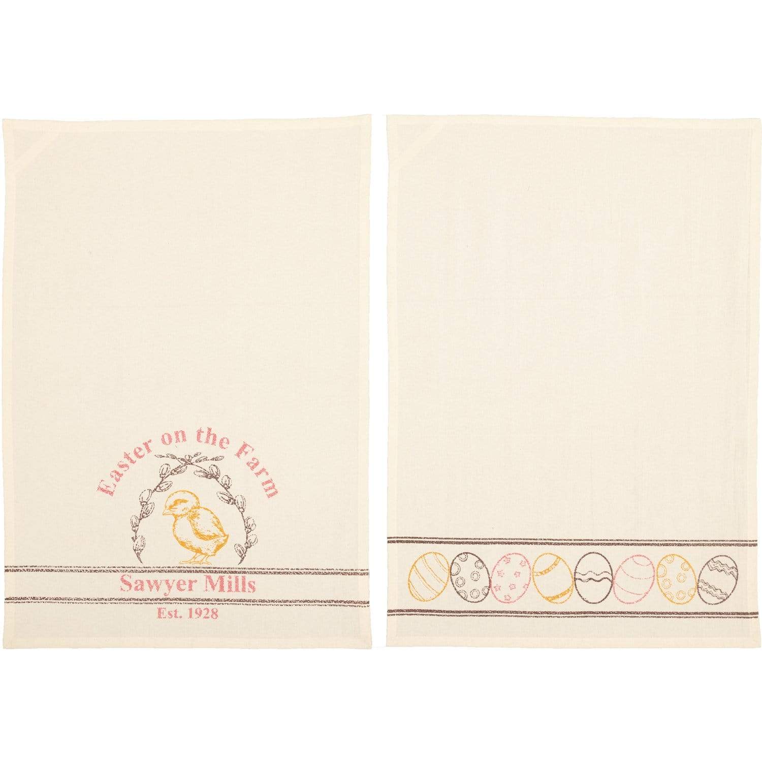 Easter on the Farm Tea Towel Set