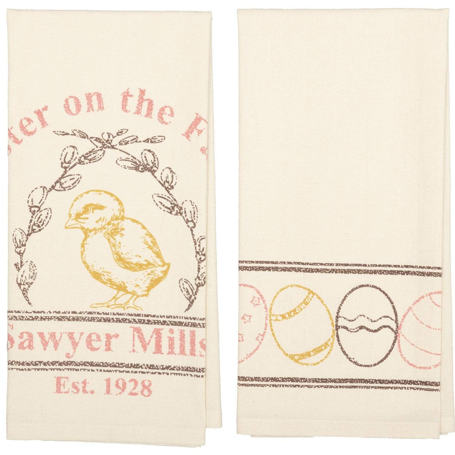 Easter on the Farm Tea Towel Set