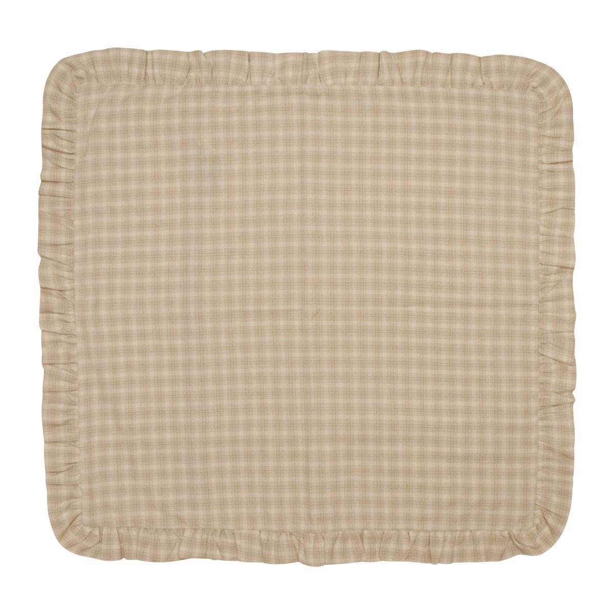 Wheaten Plaid Euro Sham