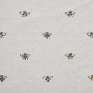 Embroidered Bee Valance