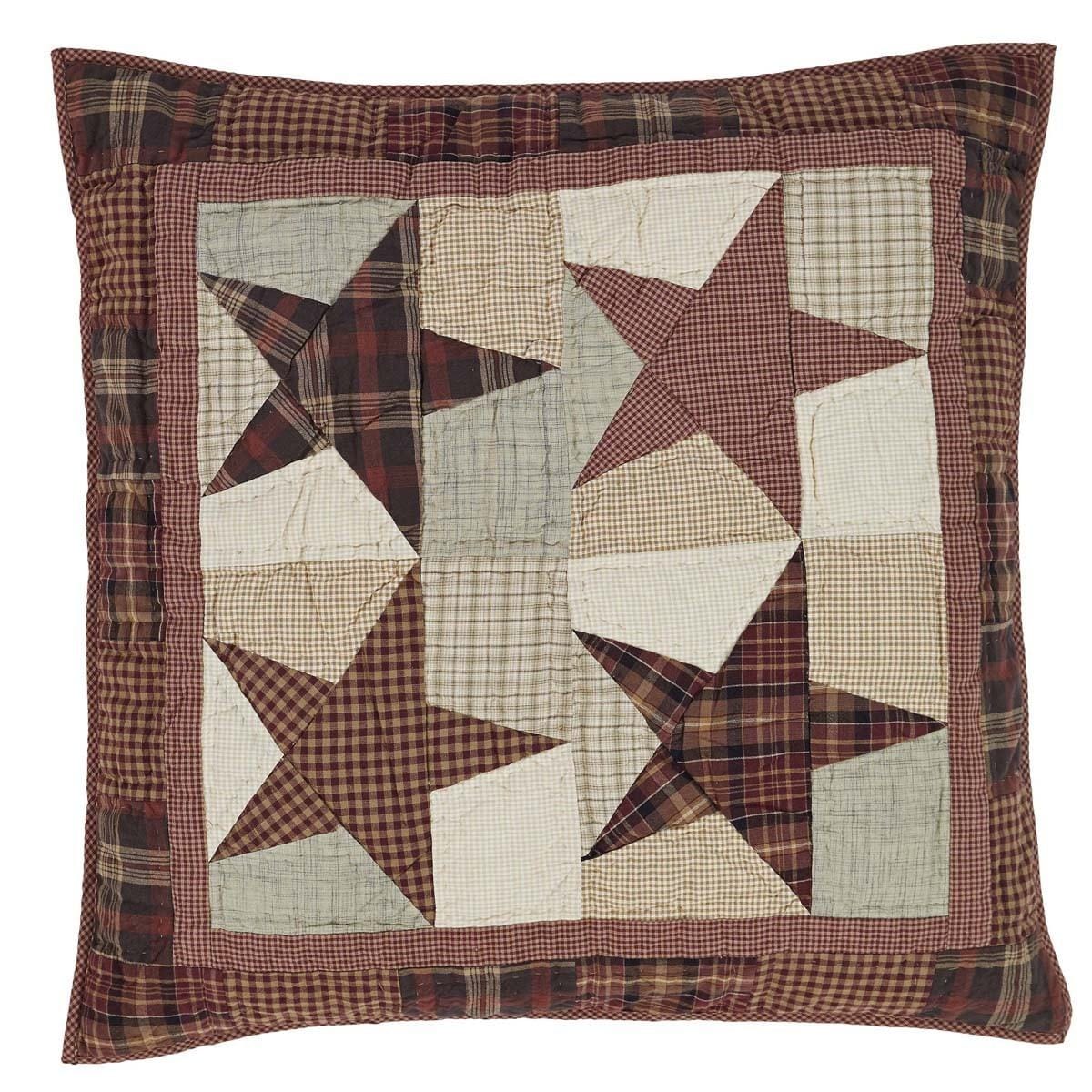 Abilene Star Quilted Euro Sham