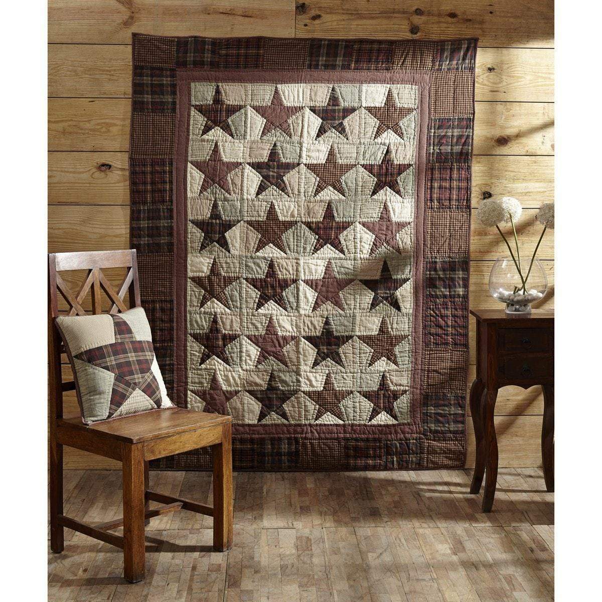 Abilene Star Quilted Throw / Wallhanging