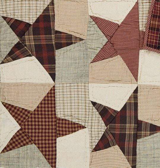 Abilene Star Quilted Throw / Wallhanging