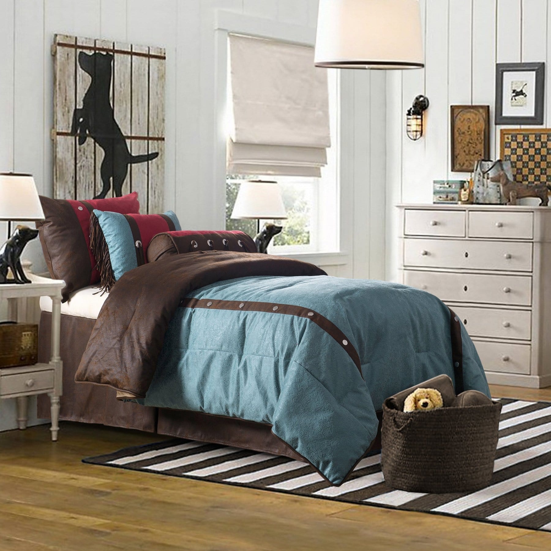 Cheyenne Turquoise Comforter Set