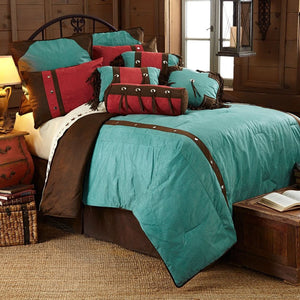 Cheyenne Turquoise Comforter Set