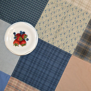 Cornflower Patchwork Tablecloth