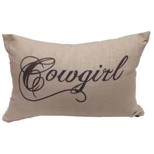 Cowgirl Printed Pillow