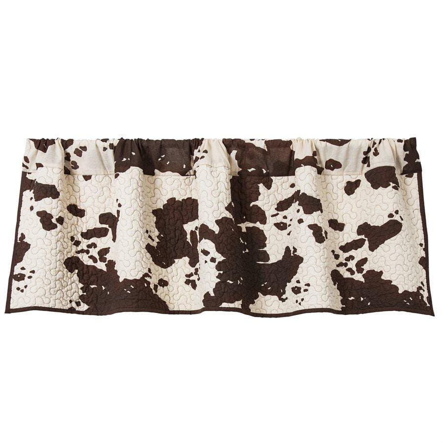 Cowhide Printed Valance