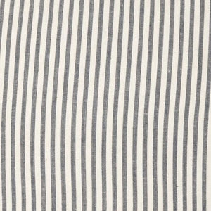 Hatteras Ticking Stripe Prairie Curtain