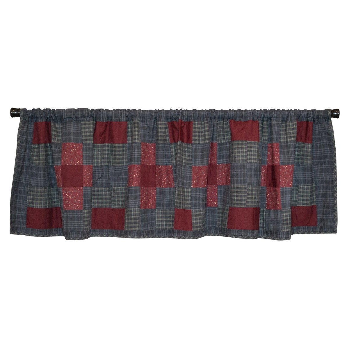 Huckleberry Hill Patchwork Valance