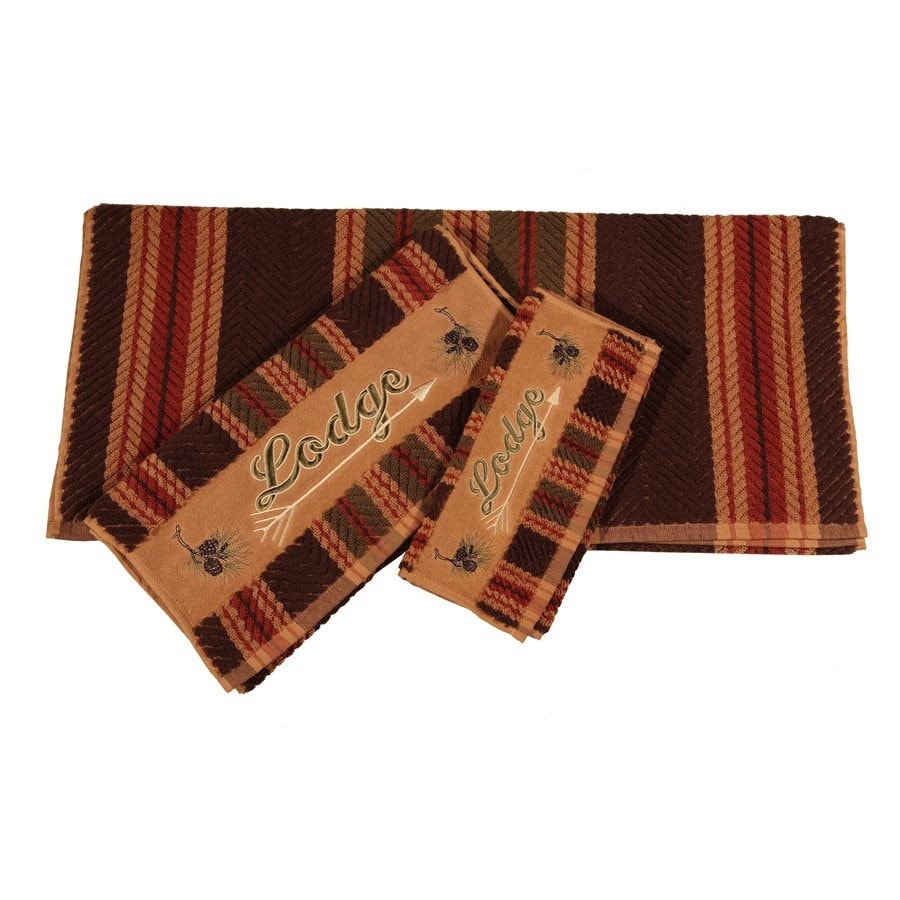 Lodge Bath Towel Set