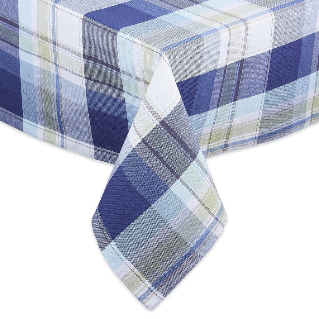 Lakeside Plaid Tablecloth