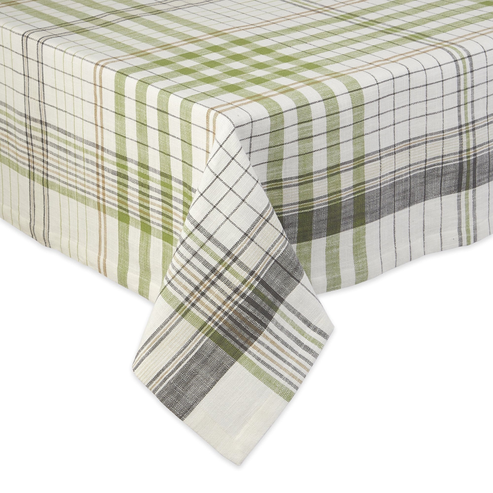 Herb Garden Plaid Tablecloth