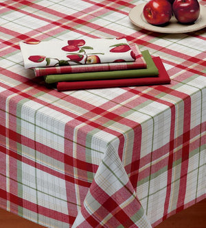 Orchard Plaid Tablecloth