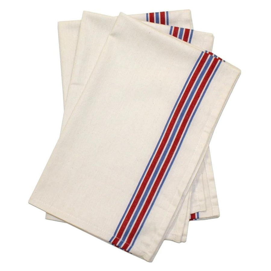 French Market Black Kitchen Towel Set - Retro Barn Country Linens